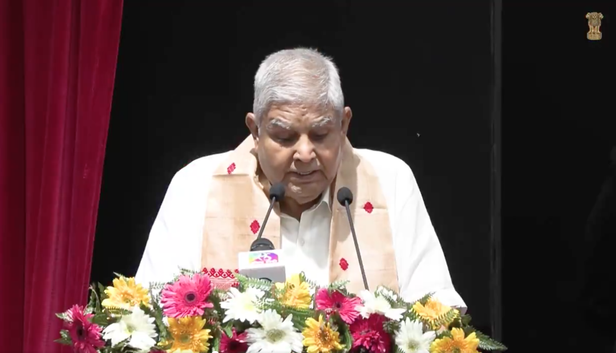 किसी राष्ट्र की शक्ति उसके विचारों की मौलिकता, उसके मूल्यों की शाश्वतता में निहित होती है : उपराष्ट्रपति