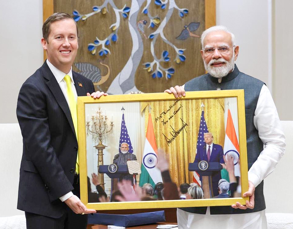 सर्जियो गोर ने संभाली भारत में अमेरिकी राजदूत की कमान, मोदी-ट्रंप की मित्रता से रिश्तों में नई ऊर्जा