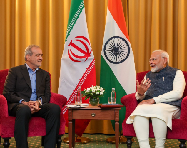 पीएम मोदी ने ईरान के राष्ट्रपति पेजेश्कियन से की बात, ईद और नवरोज पर दी मुबारकबाद