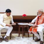 प्रधानमंत्री श्री मोदी से मुख्यमंत्री डॉ. यादव ने नई दिल्ली में की भेंट