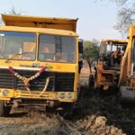 अवैध खनिज उत्खनन व परिवहन पर प्रशासन की सख्त कार्रवाई