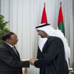 राष्ट्रीय सुरक्षा सलाहकार (एनएसए) अजीत डोभाल ने संयुक्त अरब अमीरात के राष्ट्रपति शेख मोहम्मद बिन जायद अल नाहयान से मुलाकात की