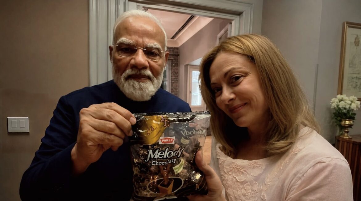 मेलोडी टॉफी के बहाने छाया मोदी-मेलोनी मोमेंट, इंटरनेट पर वायरल हुआ वीडियो, कुछ घंटों में बटोरे 11.2 करोड़ से ज्यादा व्यूज