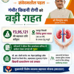 मुख्यमंत्री श्री विष्णुदेव साय ने गंभीर किडनी रोगी के उपचार हेतु 3.95 लाख रुपये की सहायता राशि स्वीकृत की