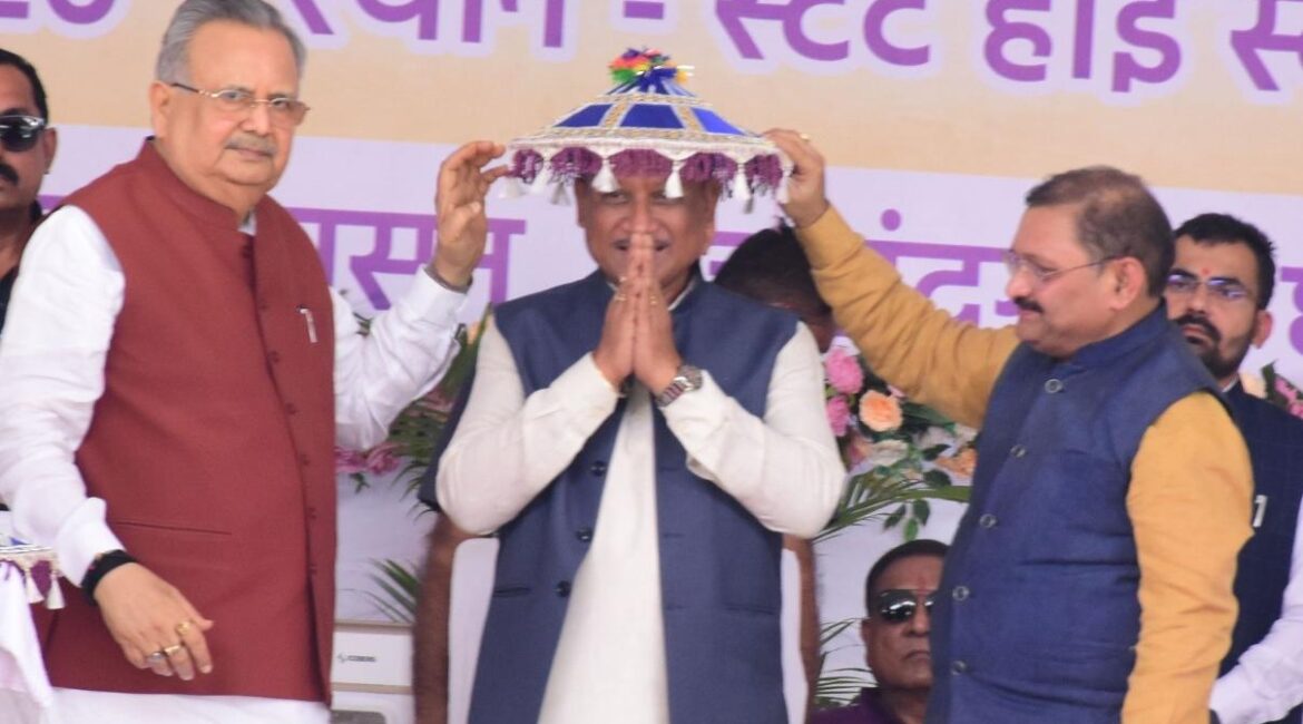 मुख्यमंत्री श्री विष्णु देव साय की ने राजनांदगांव में 510 करोड़ रुपये से अधिक लागत के 333 विकास कार्यों का किया लोकार्पण-भूमिपूजन