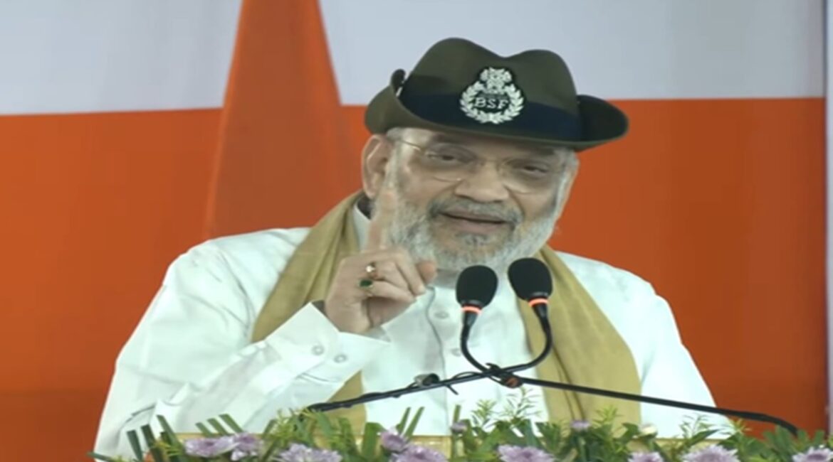 भारत-बांग्लादेश सीमा पर ड्रग्स और हथियारों की तस्करी रोकने के लिए अमित शाह ने दिए जागरूकता शिविर लगाने के निर्देश