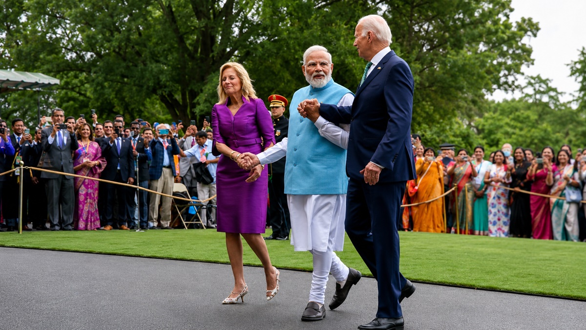पीएम मोदी के स्टेट डिनर की अनोखी चुनौती: डेयरी और लहसुन-फ्री मेन्यू पर जिल बाइडेन का खुलासा