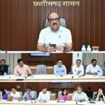 मुख्य सचिव श्री विकासशील ने सचिवों की ली उच्च स्तरीय बैठक+