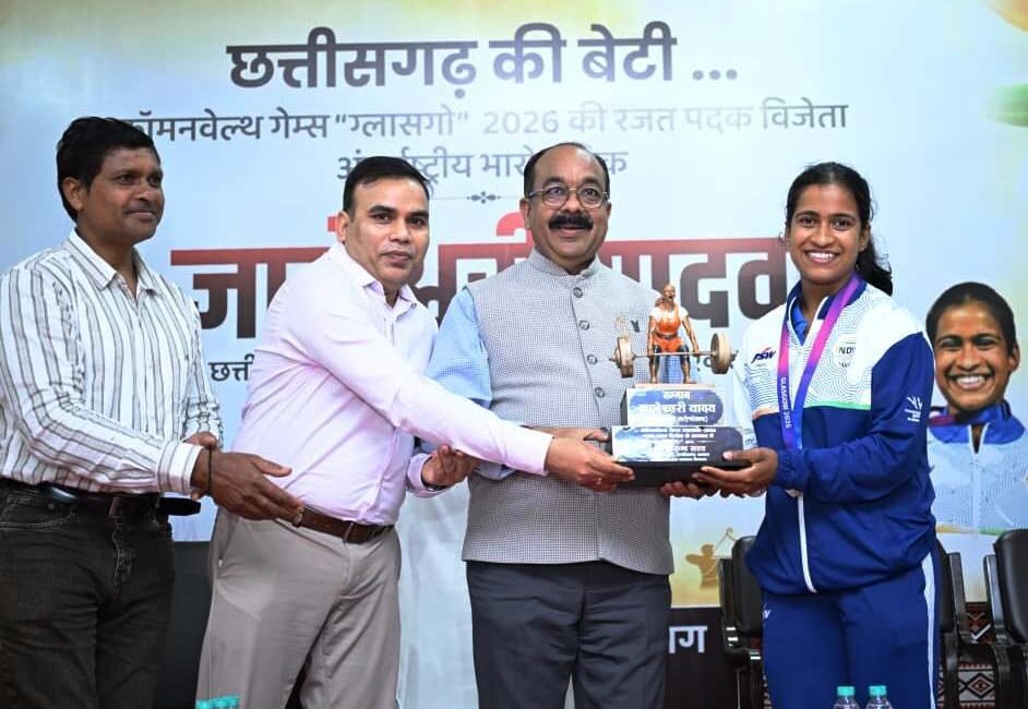 ज्ञानेश्वरी की सफलता से राज्य के युवा लेंगे प्रेरणा, खेलों के लिए तैयार होगा अच्छा वातावरण – श्री अरुण साव