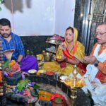 मुख्यमंत्री श्री विष्णुदेव साय ने सावन सोमवार और नागपंचमी पर श्री फलेश्वरनाथ महादेव की पूजा-अर्चना की