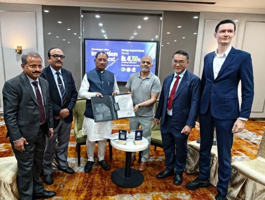 सिंगापुर की एनर्जी कैपिटल ग्लोबल छत्तीसगढ़ में एआई-रेडी डेटा सेंटर कैंपस में करेगी ₹41,750 करोड़ का निवेश