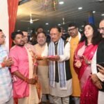 मुख्यमंत्री निवास में गरबा महोत्सव की धूम, भक्ति और उल्लास के रंग में रंगा आयोजन